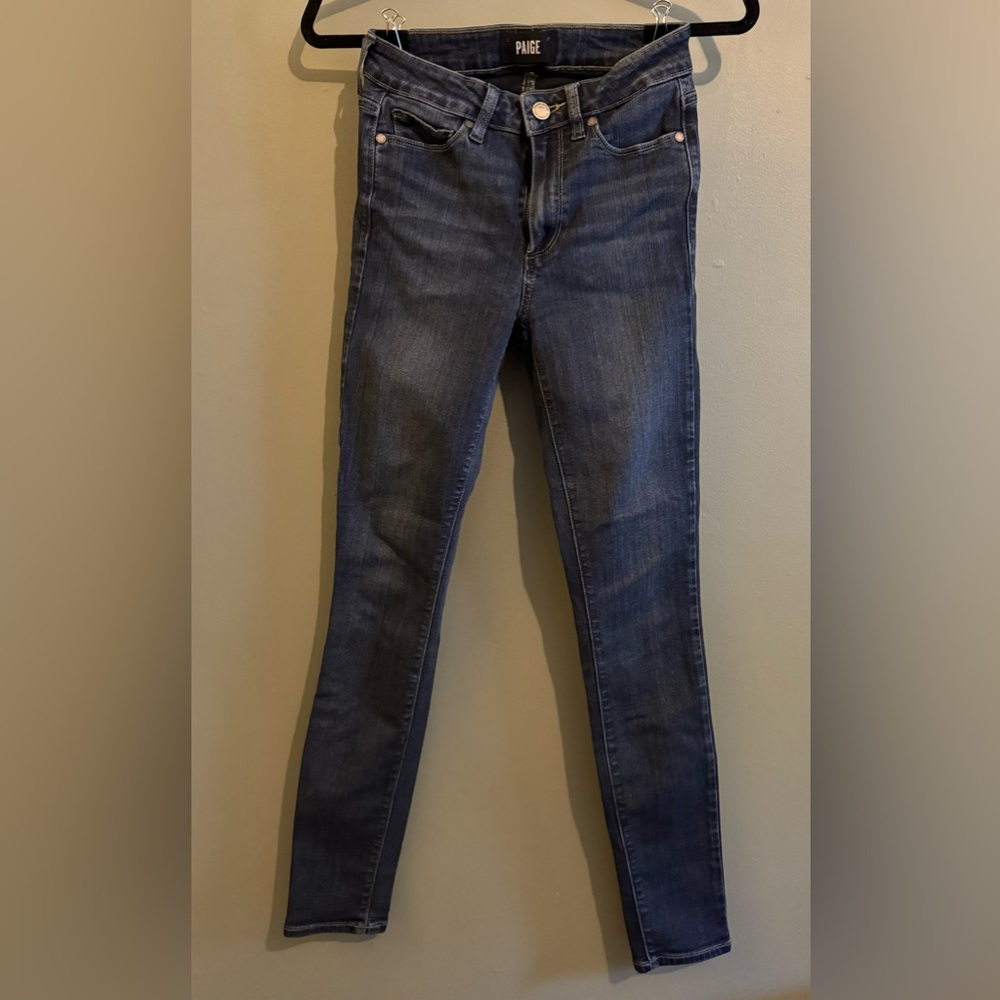 Paige Hoxton Ultra Skinny High Rise Jeans
